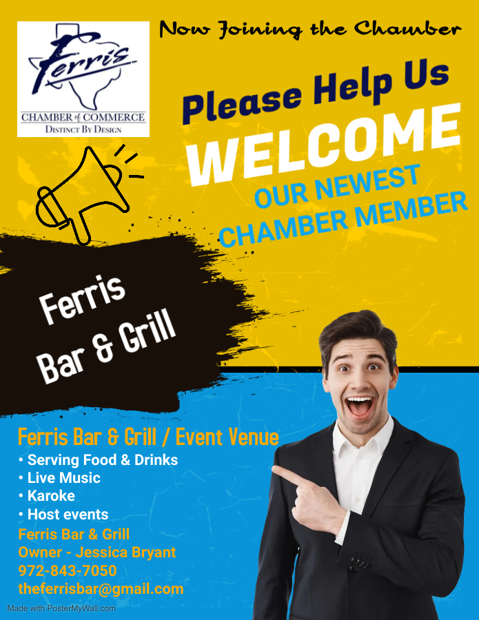 Please Welcome Ferris Bar and Grill